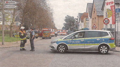 Wegen Chemieunfalls war die Mörfelder Straße gesperrt